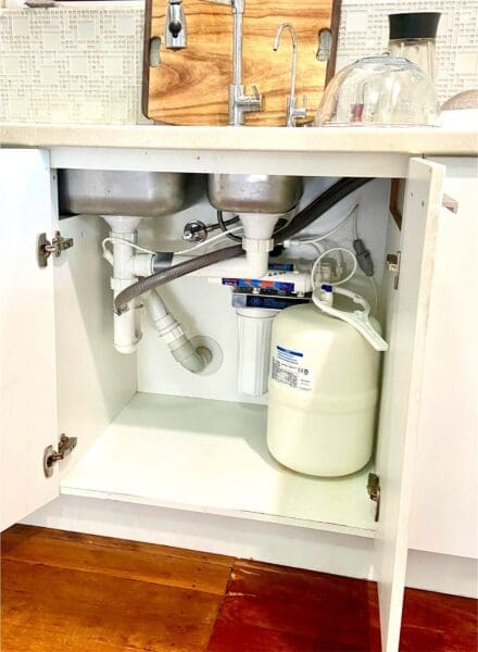 Under-sink Home Filtration Stystem with fawcet